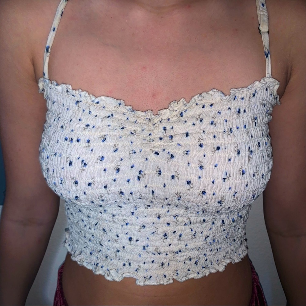 Flower tank tops